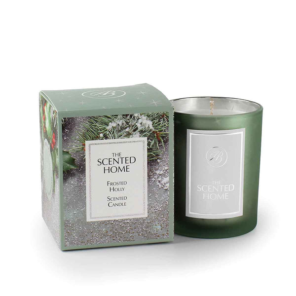 ashleigh & burwood Frosted Holly Scented Jar Candle