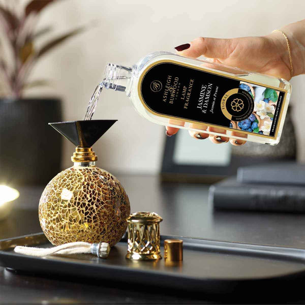 Ashleigh & Burwood Jasmine & Damson Lamp Fragrance