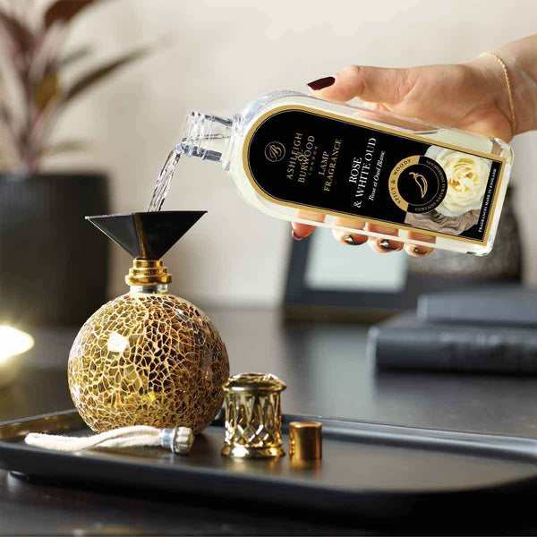 Ashleigh & Burwood Rose & White Oud Lamp Fragrance