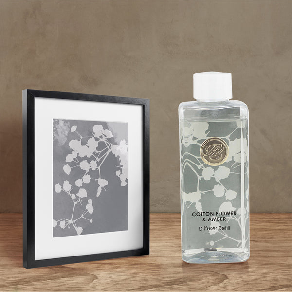 ashleigh & burwood Cotton Flower & Amber Reed Diffuser Refill