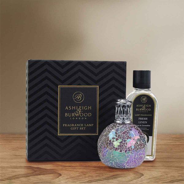 ashleigh & burwood Fairy Ball & Fresh Linen Fragrance Lamp Gift Set