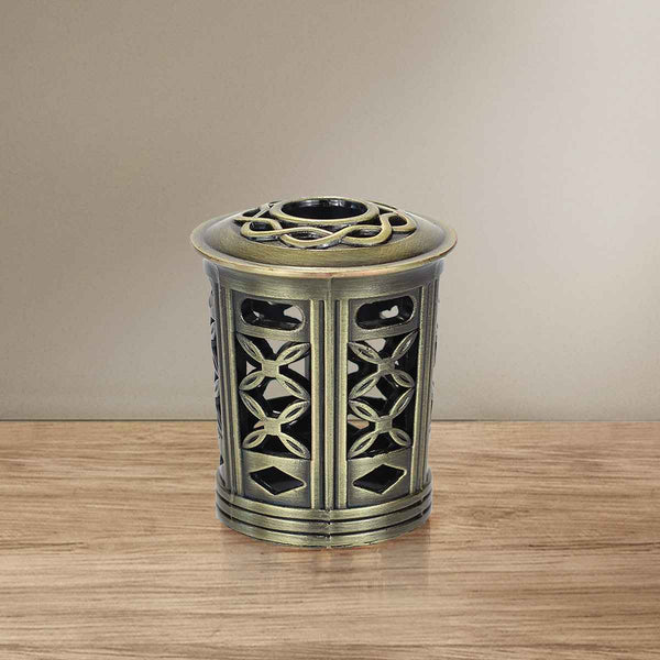 ashleigh & burwood George (Antique Gold) Large Fragrance Lamp Crown