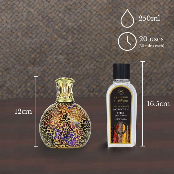 Ashleigh & Burwood Golden Sunset & Moroccan Spice Fragrance Lamp Gift Set