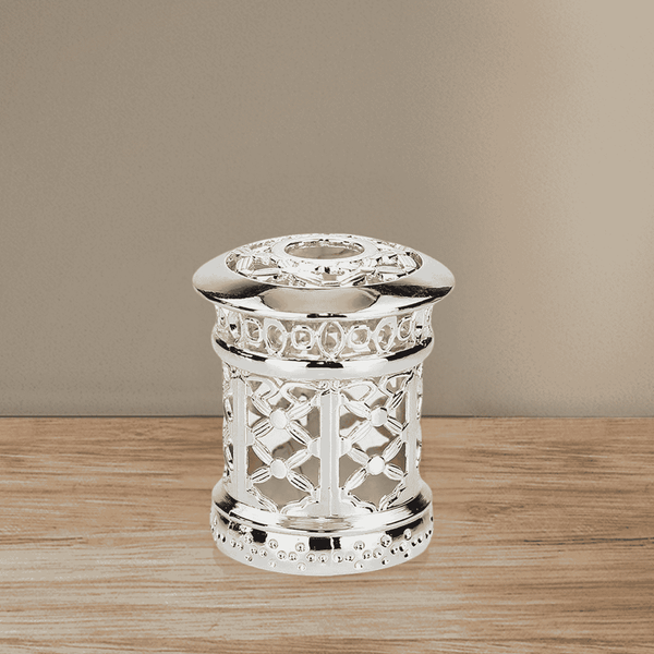 ashleigh & burwood Henry (Silver) Large Fragrance Lamp Crown