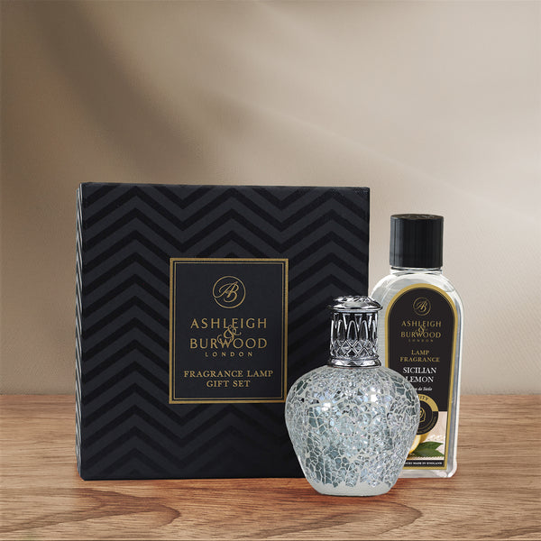 ashleigh & burwood Luminosity & Sicilian Lemon Lamp Gift Set