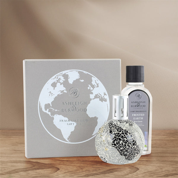 ashleigh & burwood Mineral Earth & Frosted Earth Fragrance Lamp Gift Set