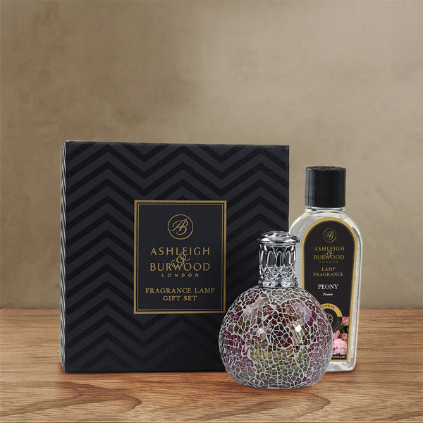 ashleigh & burwood Pearlescence & Peony Fragrance Lamp Gift Set
