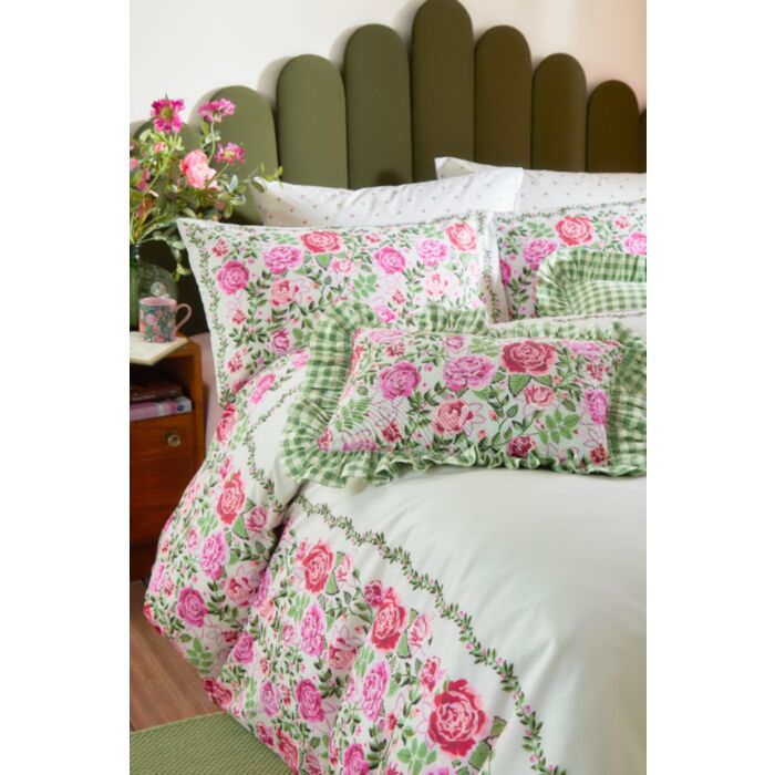 Ashley Wilde Cath Kidston Dolly Rose Sage Bedding