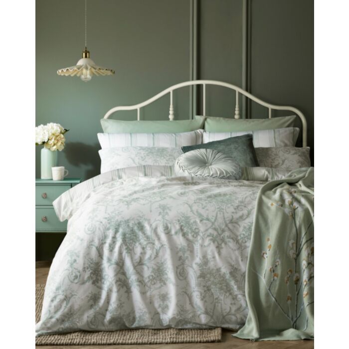 ashley wilde Laura Ashley Tuileries Sage Bedding