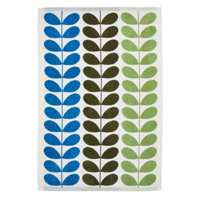 Ashley Wilde Orla Kiely Trio Stem Riviera Towels