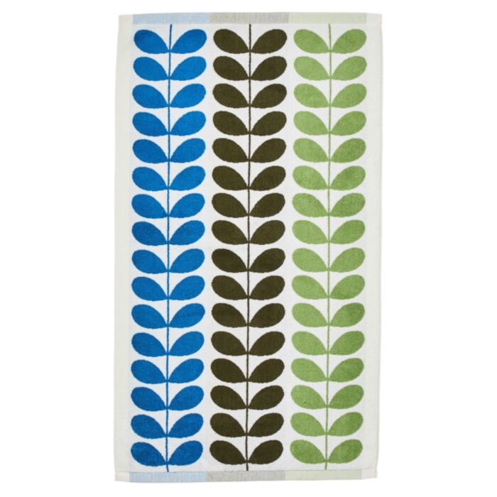 Ashley Wilde Orla Kiely Trio Stem Riviera Towels