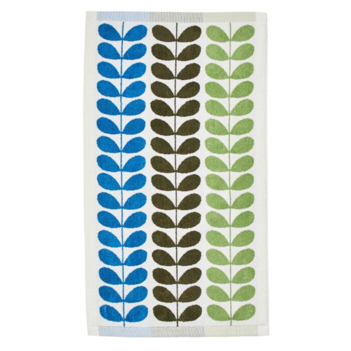 Ashley Wilde Orla Kiely Trio Stem Riviera Towels