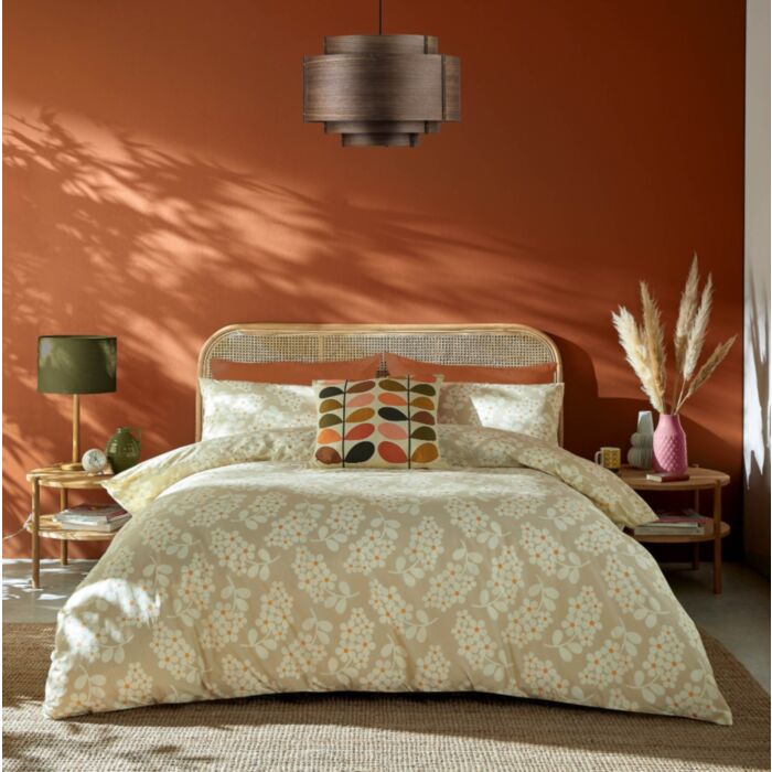 ashley wilde Orla Kiely Wisteria Taupe Bedding