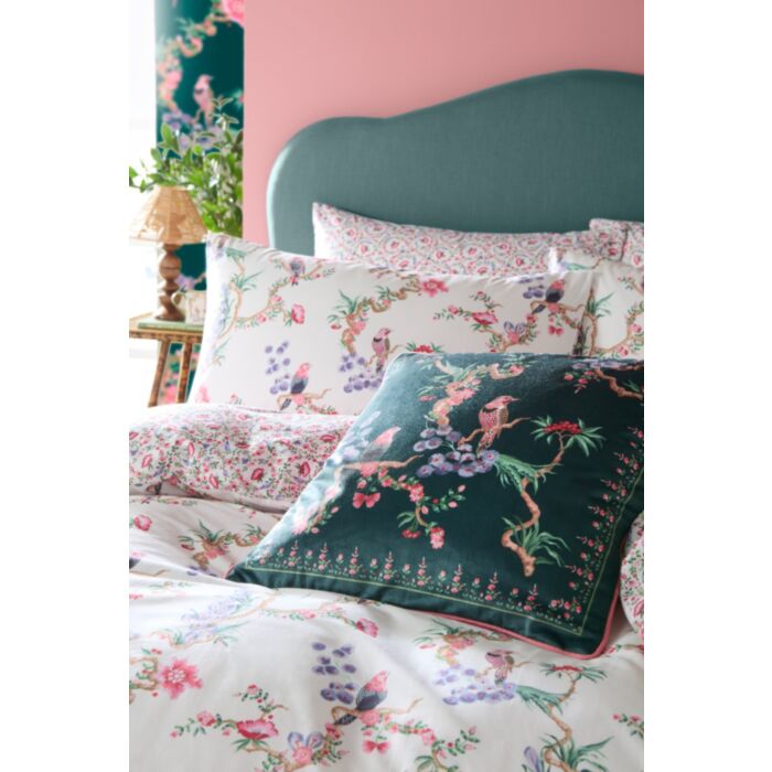 Ashley Wilde Cath Kidston Bird Emerald 50x50cm Poly Cushion