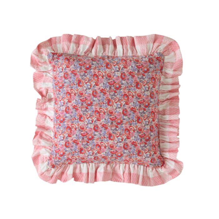 Ashley Wilde Cath Kidston Ditsy Archive Pink 45x45 Poly Cushion