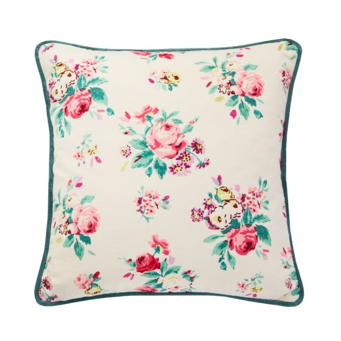 Ashley Wilde Cath Kidston Icon Floral Multi 43x43cm Poly Cushion