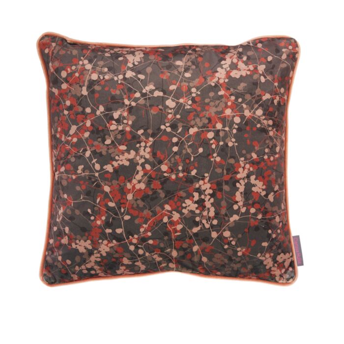 Ashley Wilde Clarissa Hulse Maidenhair Vine Mole 43x43cm Feather Cushion