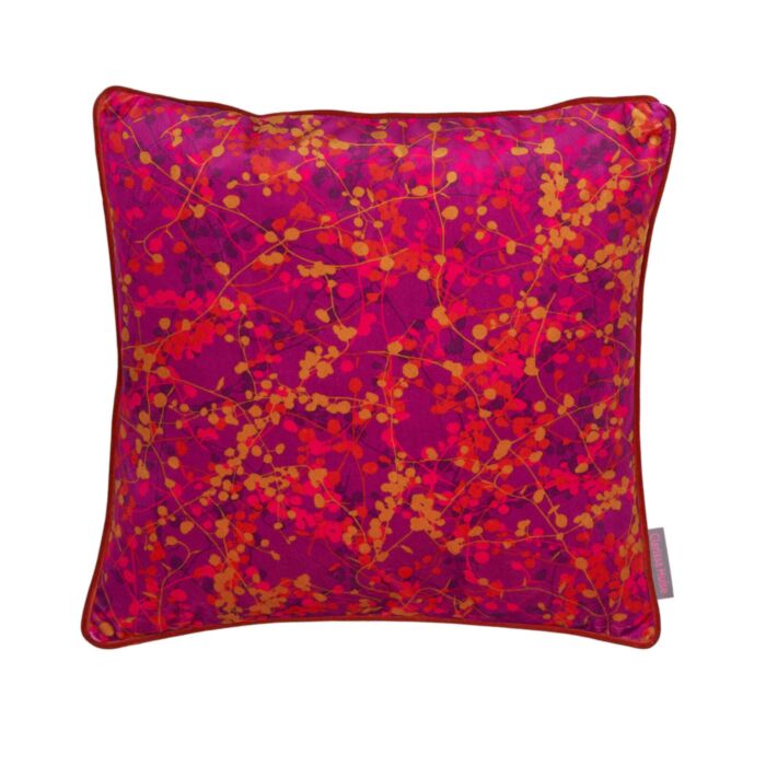 Ashley Wilde Clarissa Hulse Maidenhair Vine Sunset 43x43cm Feather Cushion