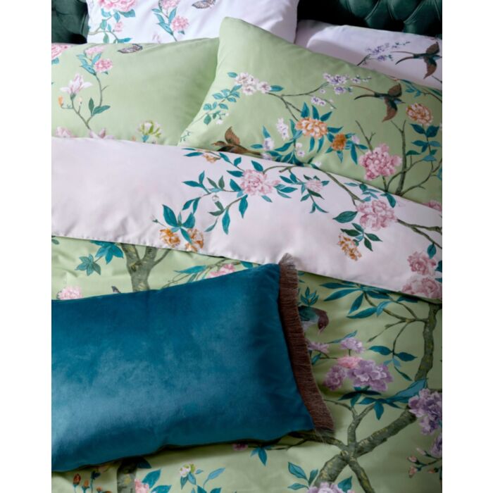 Ashley Wilde Graham & Brown Chinoiserie Garden Green Bedding