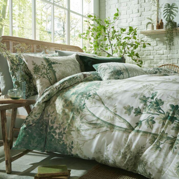 Ashley Wilde Graham & Brown Coppice Forest Sage Bedding