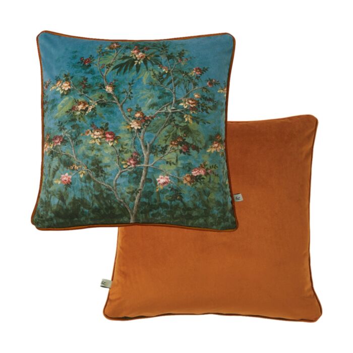 Ashley Wilde Graham & Brown Night Garden Navy 50x50 Feather Cushion