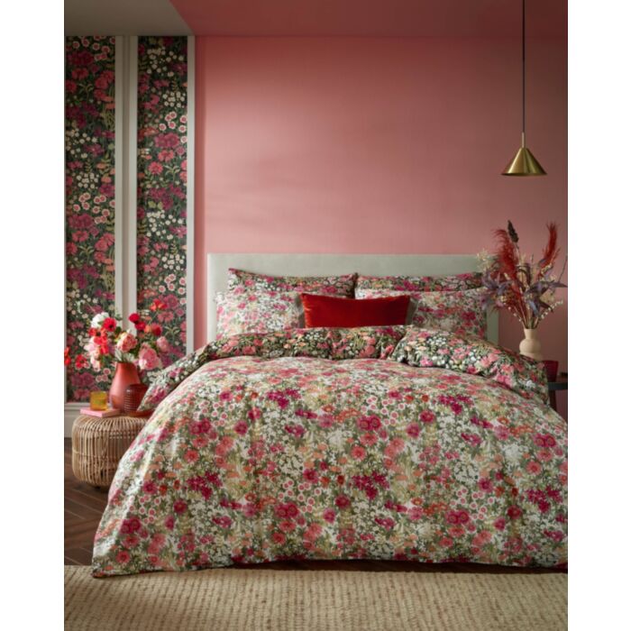 Ashley Wilde Graham & Brown Wallflower Rust Black Bedding