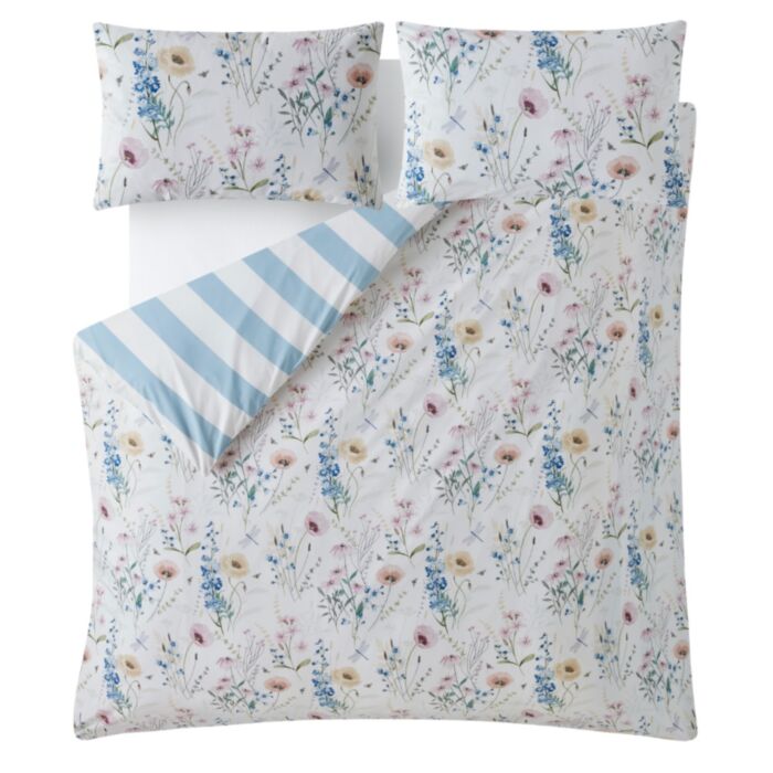 Ashley Wilde Laura Ashley Alford Meadow Delphinium Blue Bedding