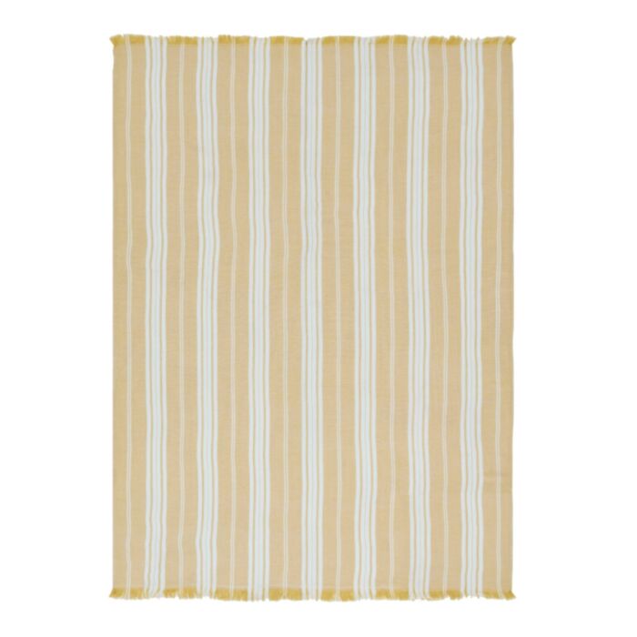 Ashley Wilde Laura Ashley Ardley Ochre 130x170cm Throw