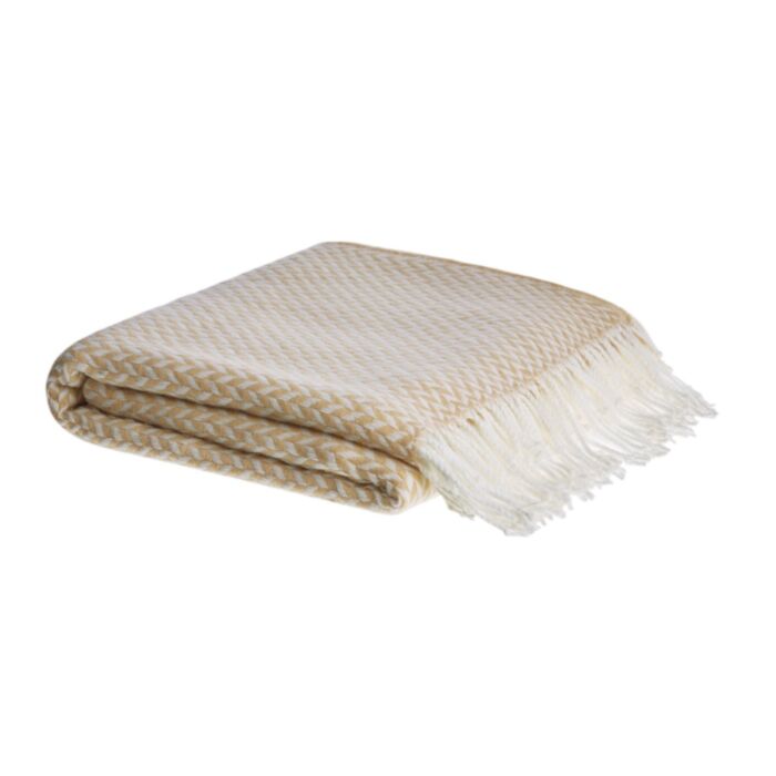 Ashley Wilde Laura Ashley Arya Beeswax 140x180cm Throw