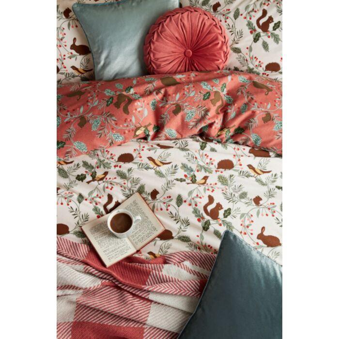 Ashley Wilde Laura Ashley Autumnal Woodland Crimsonred Bedding