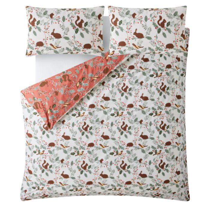 Ashley Wilde Laura Ashley Autumnal Woodland Crimsonred Bedding