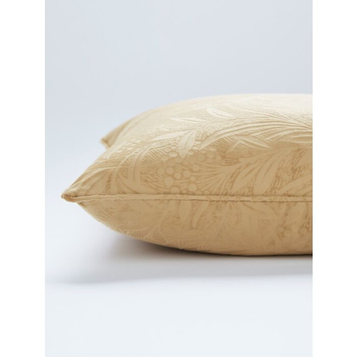 Ashley Wilde Laura Ashley Barley Embossed Gold 50x50cm Microfibre Cushion