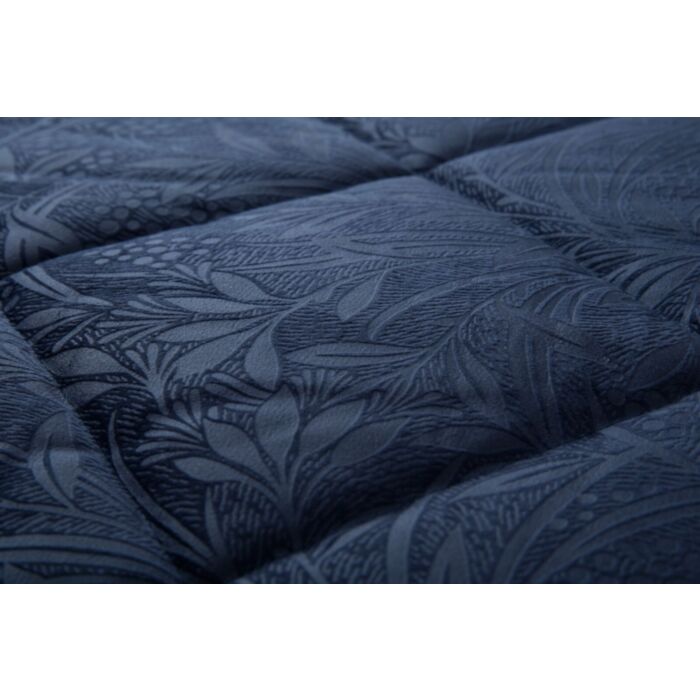 Ashley Wilde Laura Ashley Barley Embossed Midnight Navy 235x235cm Quilted Bedspread