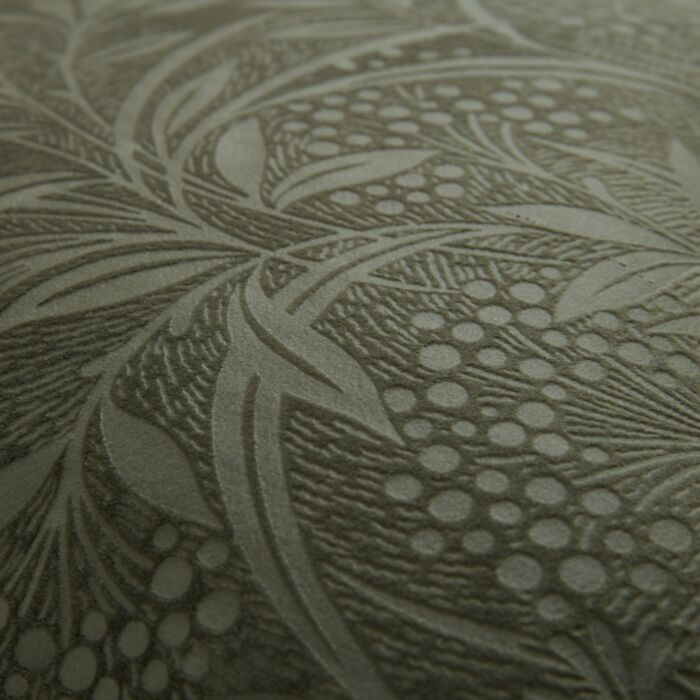 Ashley Wilde Laura Ashley Barley Embossed Olive Green 50x50cm Microfibre Cushion