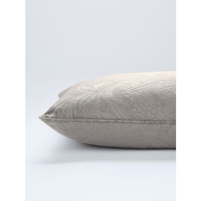 Ashley Wilde Laura Ashley Barley Embossed Steel Grey 50x50cm Microfibre Cushion