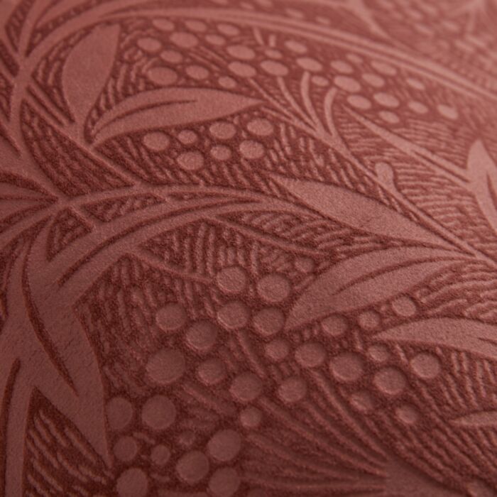 Ashley Wilde Laura Ashley Barley Embossed Terracotta 50x50cm Microfibre Cushion