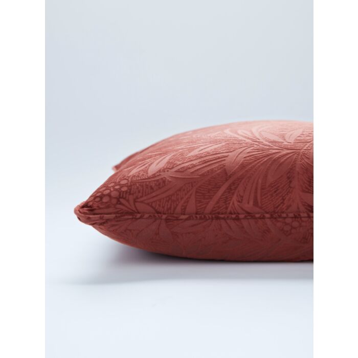 Ashley Wilde Laura Ashley Barley Embossed Terracotta 50x50cm Microfibre Cushion