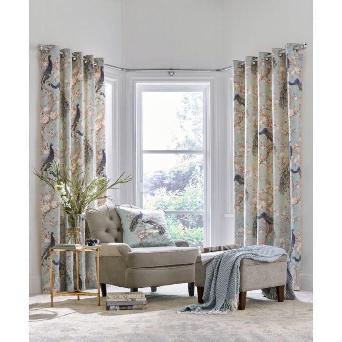 ashley wilde Laura Ashley Belvedere Duckegg Ready Made Curtains
