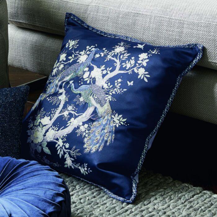 ashley wilde Laura Ashley Belvedere Midnight 50x50cm Feather Cushion