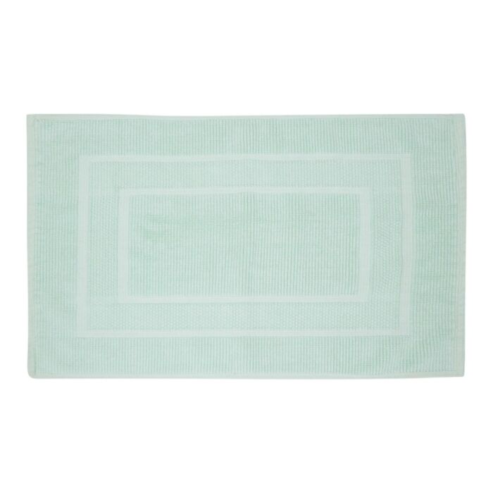 Ashley Wilde Laura Ashley Border Cotton Duckegg Bath Mat