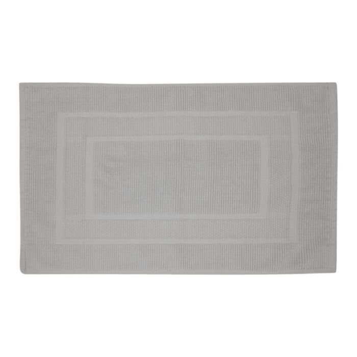 Ashley Wilde Laura Ashley Border Cotton Steel Bath Mat