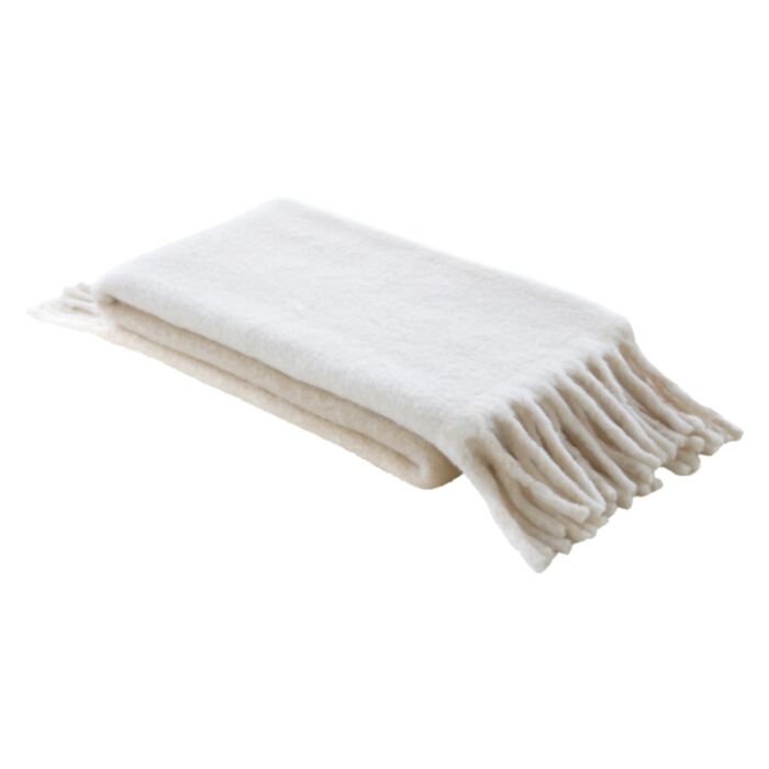Ashley Wilde Laura Ashley Bronwen Natural 130x170cm Throw