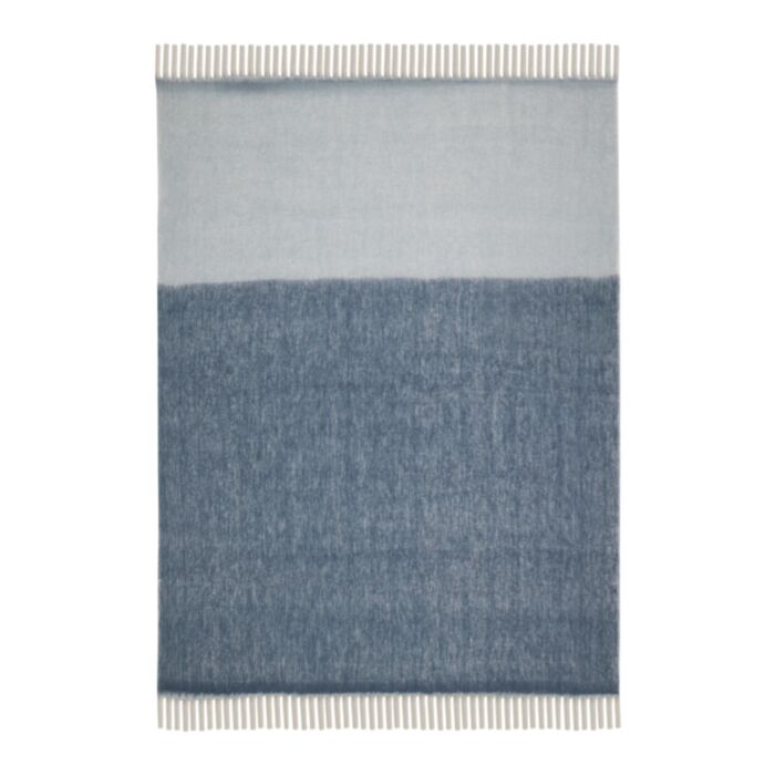 Ashley Wilde Laura Ashley Bronwen Seaspray Blue 130x170cm Throw