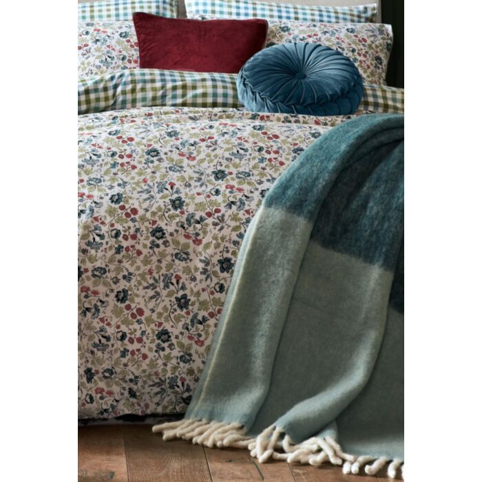 Ashley Wilde Laura Ashley Bronwen Seaspray Blue 130x170cm Throw