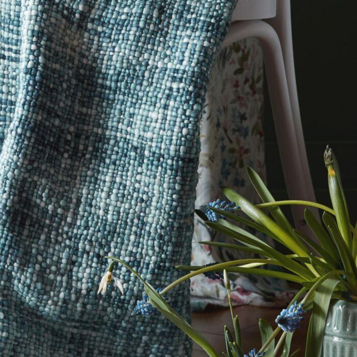 Ashley Wilde Laura Ashley Brydie Seaspray Blue 130x170cm Throw