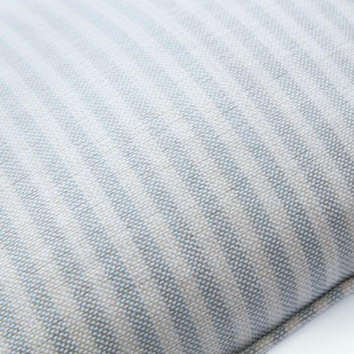 Ashley Wilde Laura Ashley Cornish Chenille Stripe Slate Blue 30x50cm Microfibre Cushion