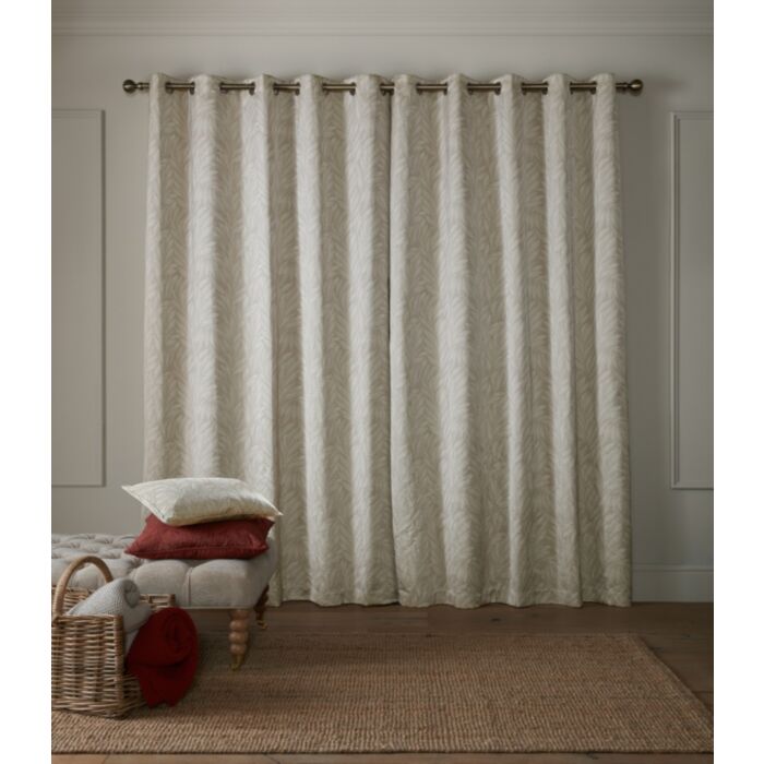 Ashley Wilde Laura Ashley Coulderton Natural Ready Made Curtains