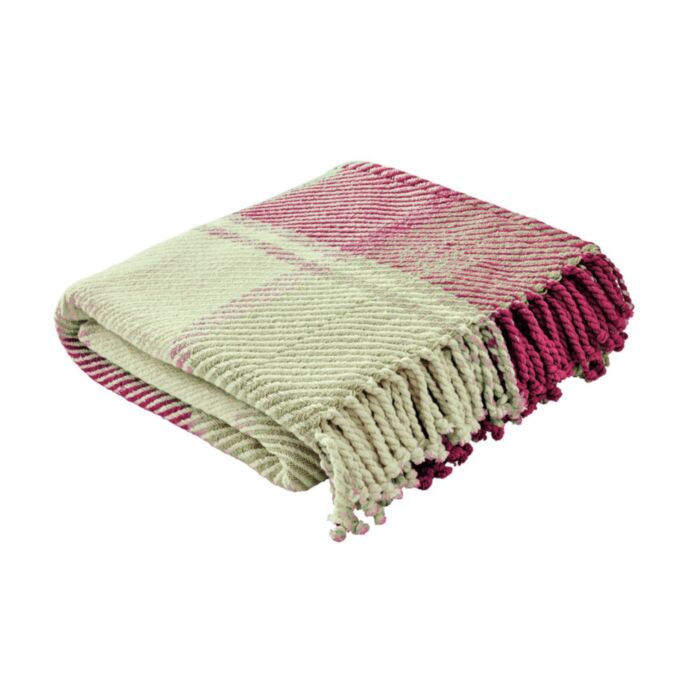 Ashley Wilde Laura Ashley Dylan Cranberry 150x200cm Throw