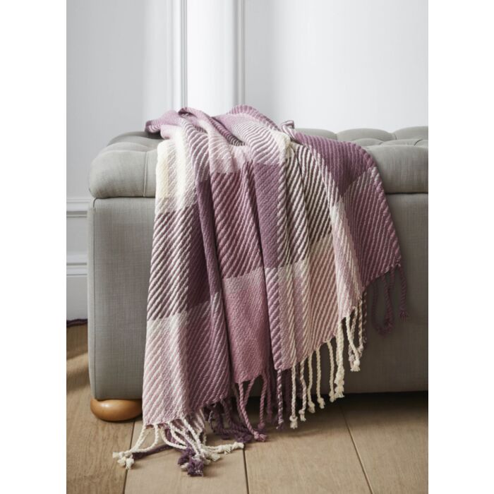 Ashley Wilde Laura Ashley Dylan Grape 150x200cm Throw