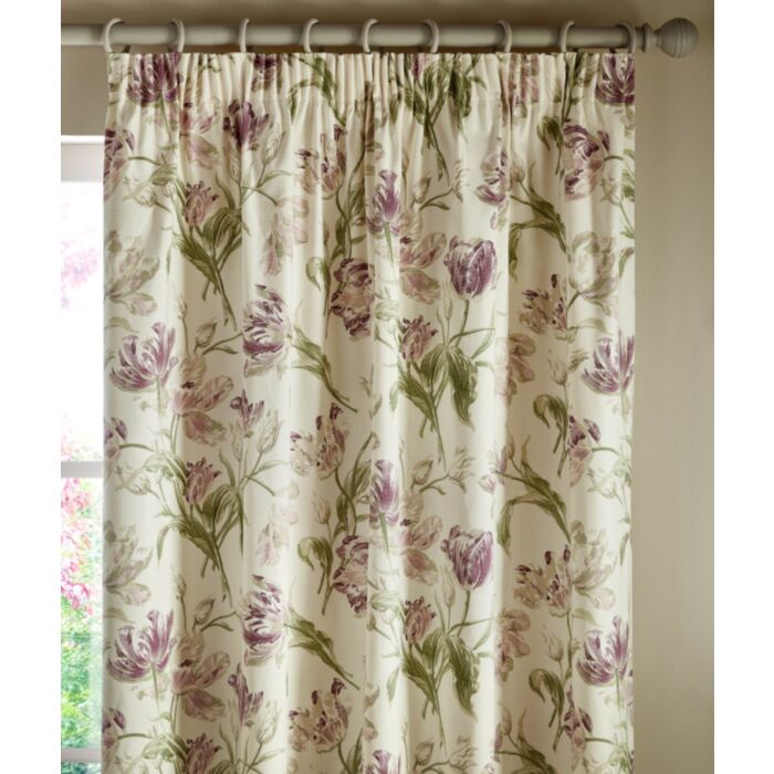Ashley Wilde Laura Ashley Gosford Grape Ready Made Curtains